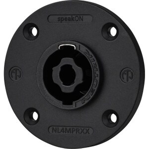 Main product image for Neutrik NL4MPRXX Speakon 4 Pole Round Chassis Mount 092-054